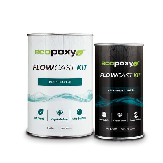 Epoxy resin - 1.5L FlowCast Kit